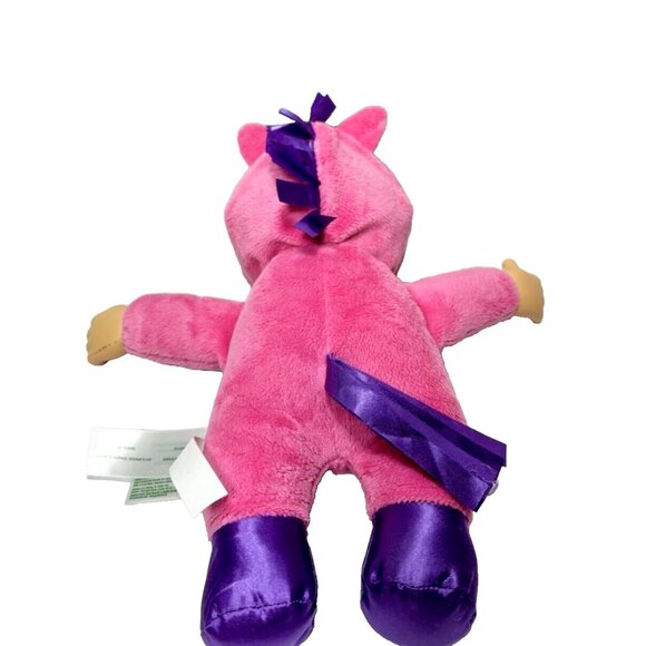 Cabbage Patch Kid Baby Doll Fair Skin w/ Unicorn Costume, Realistic Baby Toy Guc - Picture 2 of 8